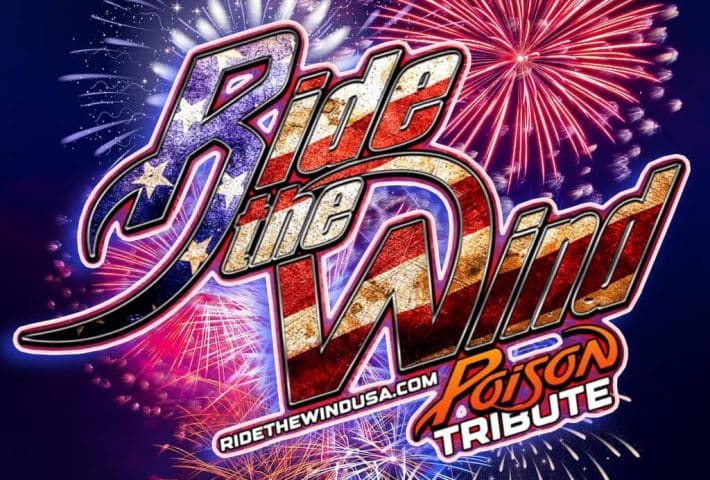 RIDE THE WIND – Poison Tribute wsg. PSYCHOTIC PARADISE-Tesla Tribute
