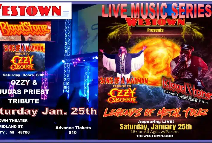 OZZY & JUDAS PRIEST TRIBUTE w Sins of a Madman & BloodStone