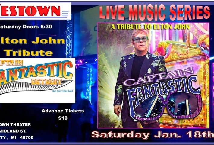 ELTON JOHN TRIBUTE w Captain Fantastic